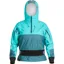 2024 NRS Womens Riptide Mid-weight Touring Jacket with Hood in Aqua