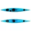 2024 P and H Virgo Compact MZ3 Sea Kayak with Skeg in Ocean Turquoise