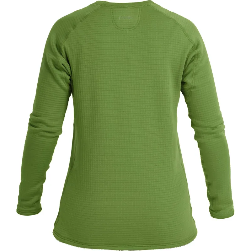 2025 NRS Womens Lightweight Thermal Shirt in Campsite Green-4