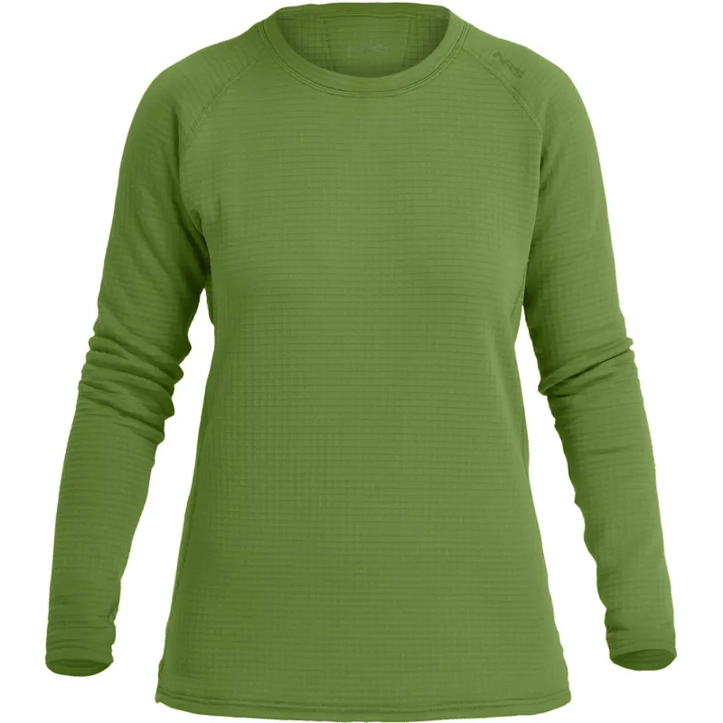 2025 NRS Womens Lightweight Thermal Shirt in Campsite Green