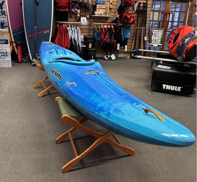 Pyranha 12R River Running Kayak Blue Crush Ex Demo-1