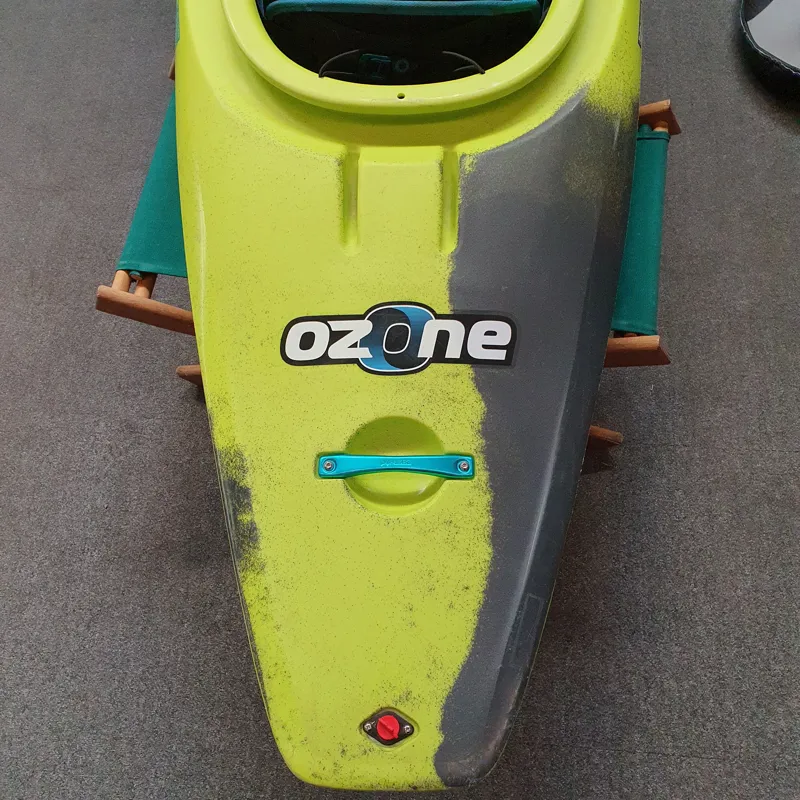Pyranha Ozone Freeride Whitewater Medium Smoking Gecko EX DEMO-3