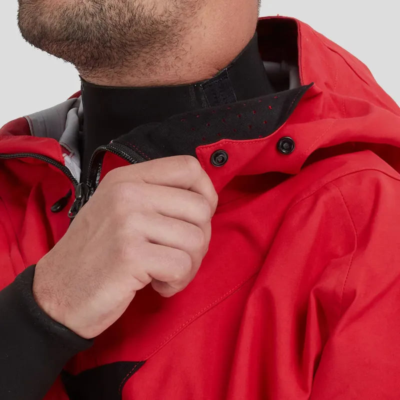 2024 NRS Mens Navigator GORE-TEX Pro Kayaking Dry Suit in Red-7