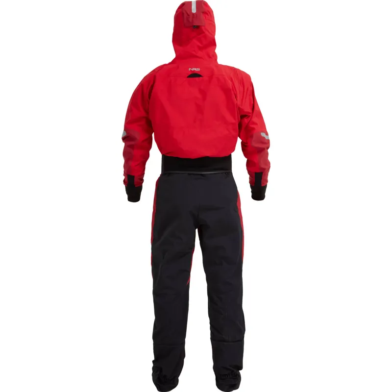 2024 NRS Mens Navigator GORE-TEX Pro Kayaking Dry Suit in Red-1