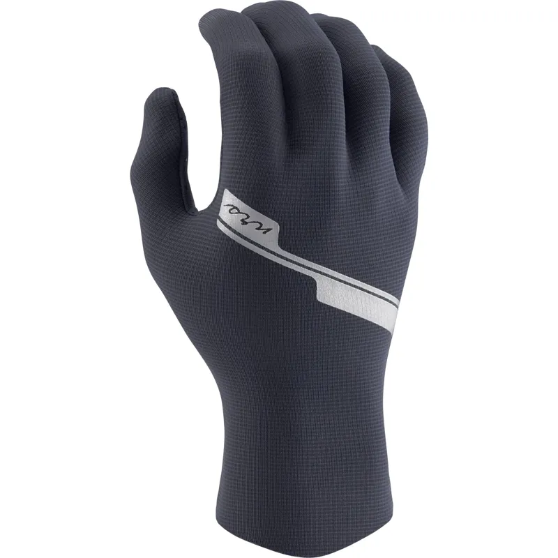 2024 NRS Womens HydroSkin Gloves for Lightweight Insulation in Dark Shadow-1