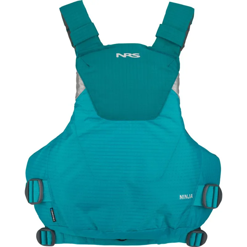 2025 NRS Ninja PFD Low-Profile Buoyancy Aid in Aqua -1