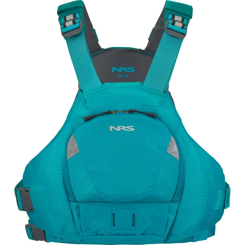 2025 NRS Ninja PFD Low-Profile Buoyancy Aid in Aqua 