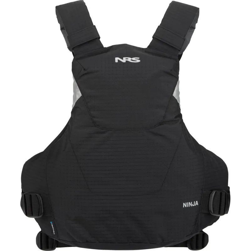 2025 NRS Ninja PFD Low-Profile Buoyancy Aid in Black-1