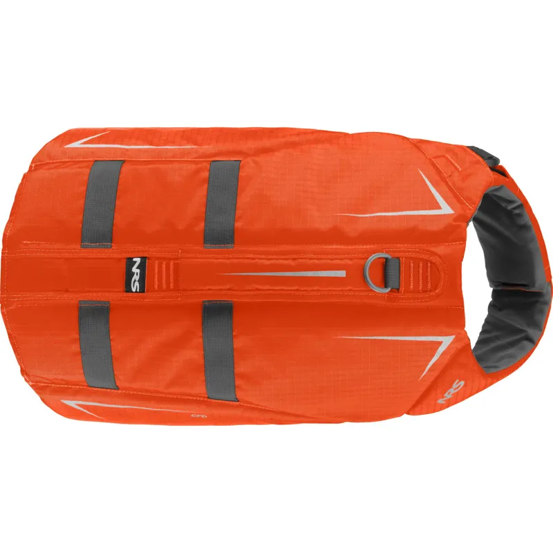 2025 Canine Floatation Device Dog Life Jacket in Orange-9