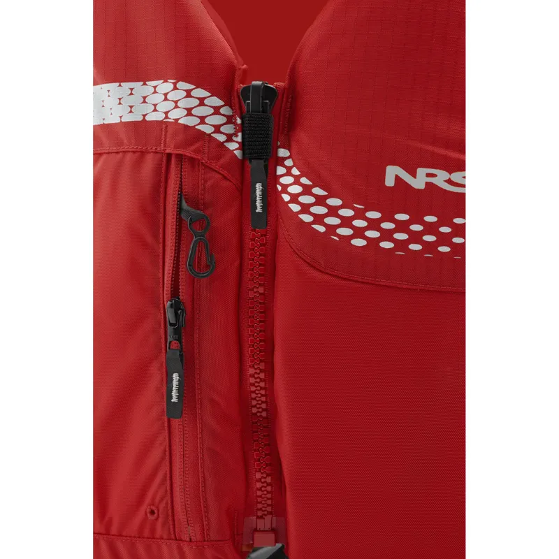 2025 NRS Vista Recreational Buoyancy Aid with Pocket in Red-2