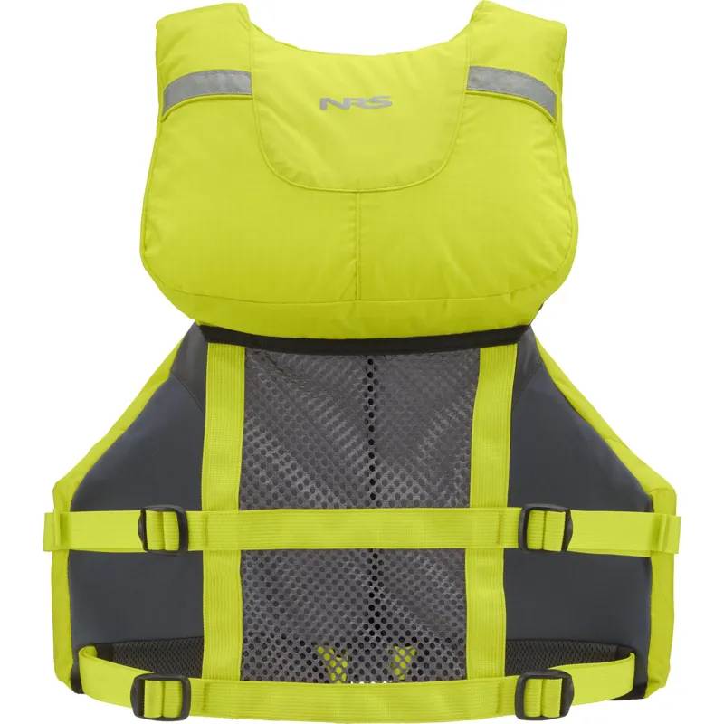 2024 NRS cVest Mesh Back 4 Pockets Touring Buoyancy Aid in Lime-1