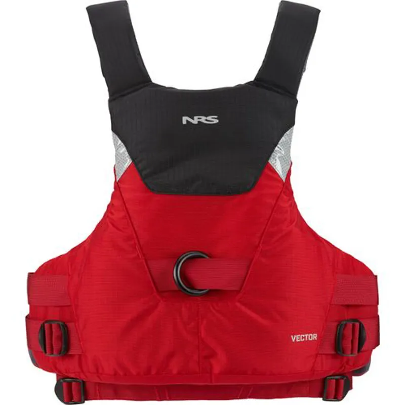 2024 NRS Vector PFD Red Whitewater Buoyancy Aid-1