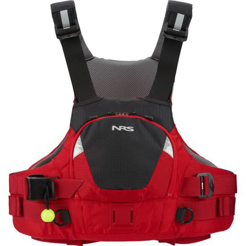 2024 NRS Vector PFD Red Whitewater Buoyancy Aid