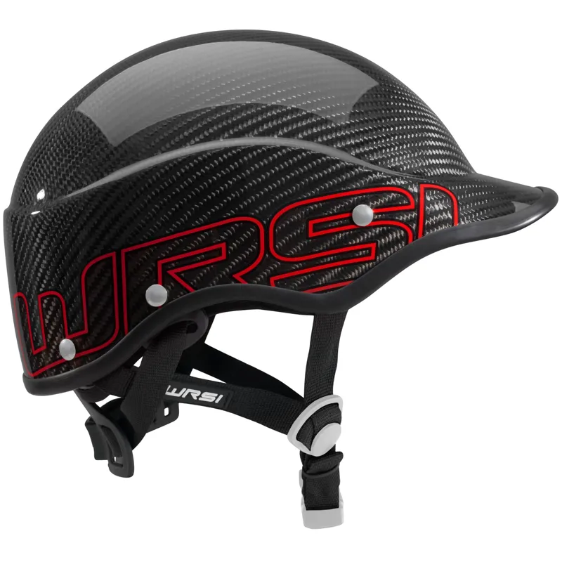 2025 WRSI Trident Carbon Composite Watersports Helmet in Carbon Black-1