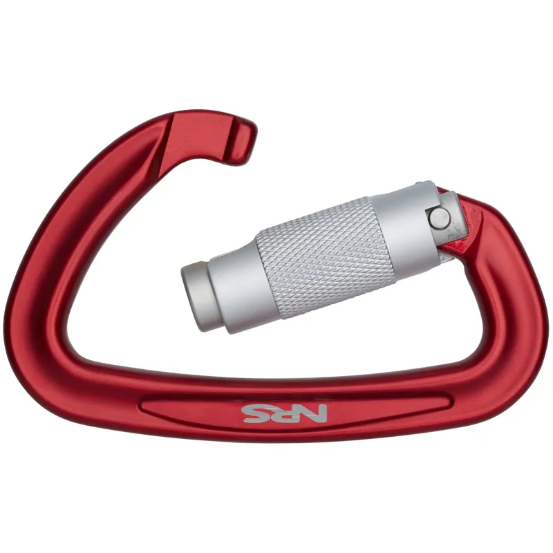 2025 NRS Sliq Triple Lock Carabiner Red-1