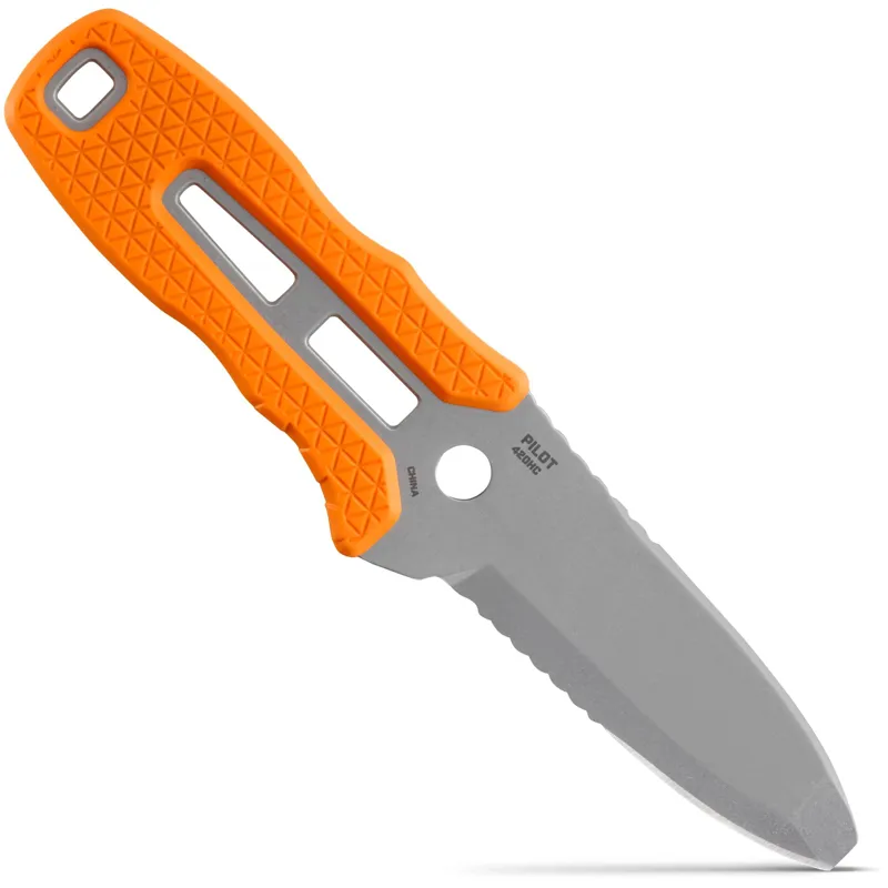 2025 NRS Pilot Knife in Flare Orange-4