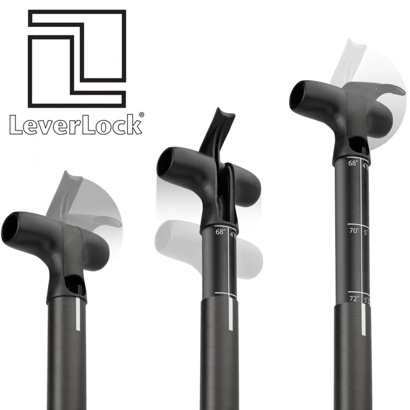 2025 NRS Fortuna 90 Adjustable SUP Paddle Silver-2