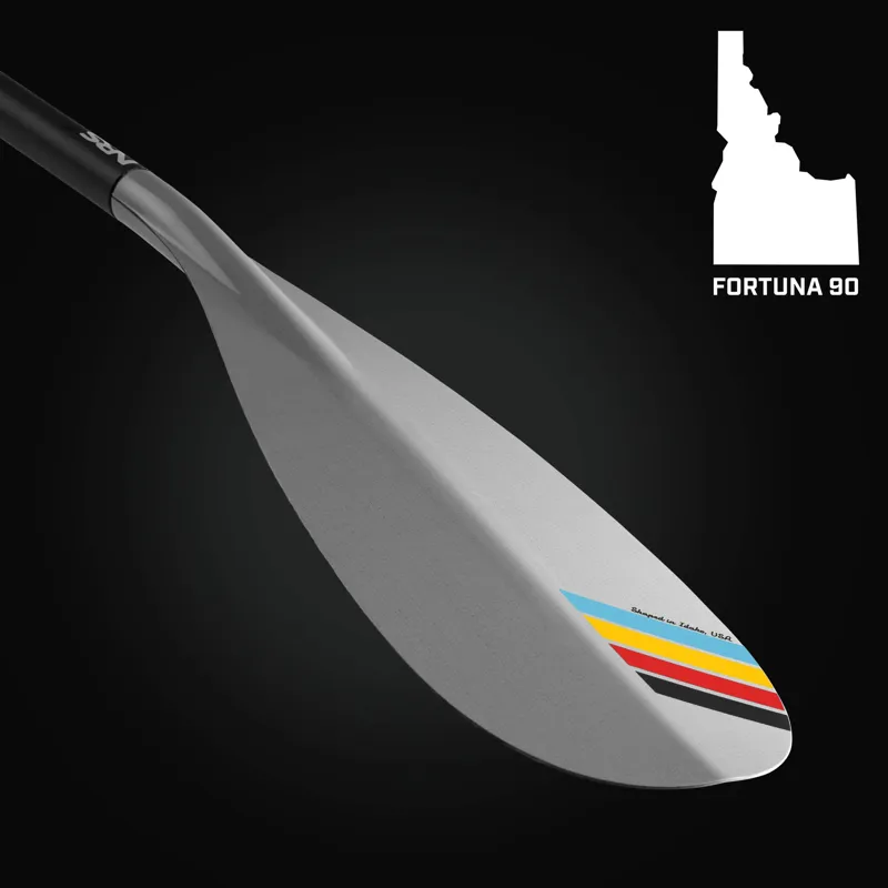 2025 NRS Fortuna 90 Adjustable SUP Paddle Silver-3
