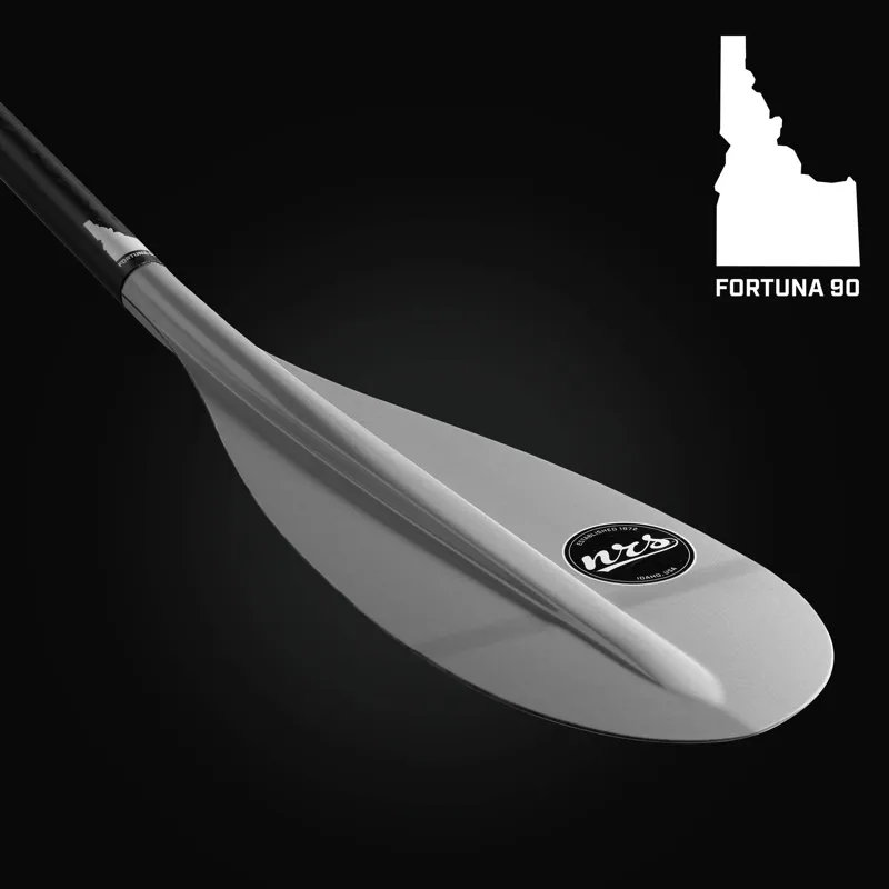 2025 NRS Fortuna 90 Adjustable SUP Paddle Silver-4