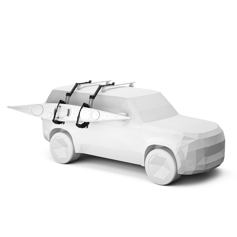 Thule Hullavator Pro Kayak Rack with Lift Assist-3