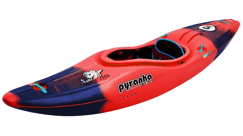 Pyranha 9R 1 Whitewater Kayak Rosella Red in Stout 2-4