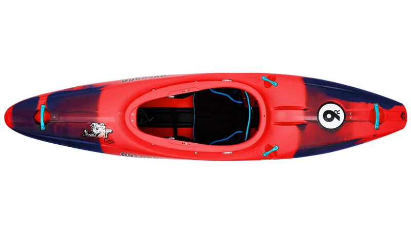 Pyranha 9R 1 Whitewater Kayak Rosella Red in Stout 2-1