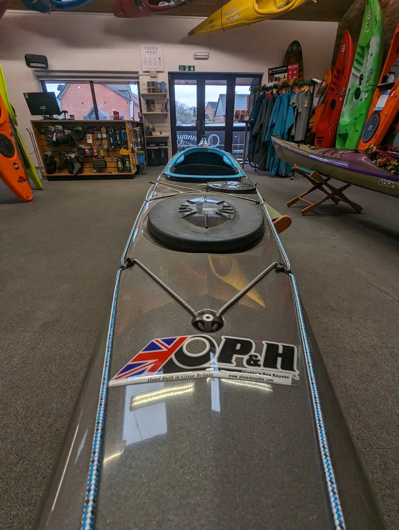 P and H Volan 158 Ocean Play Kayak in Kevlar Carbon Infusion Construction-9