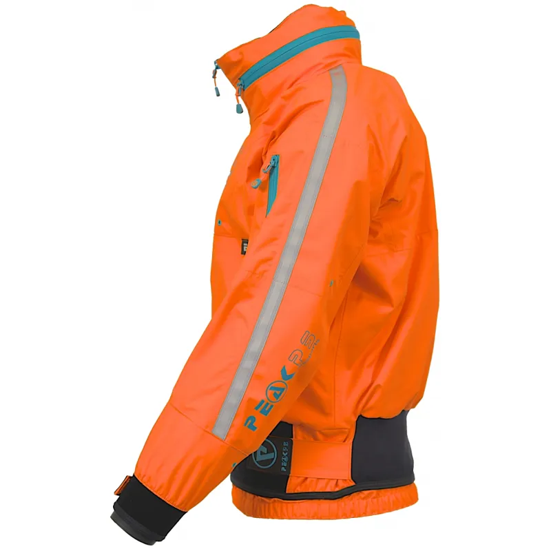 2025 Peak PS Adventure Double X4 Touring Jacket with Hood in Orange XL-2