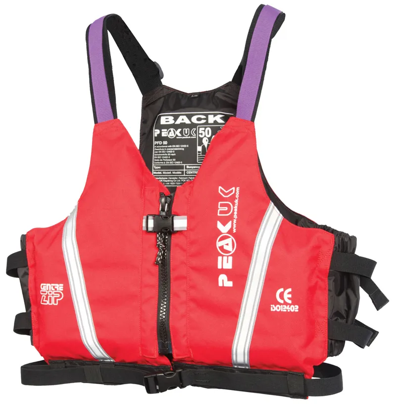 2019 Peak UK Centre Zip Buoyancy Aid Red £75.00