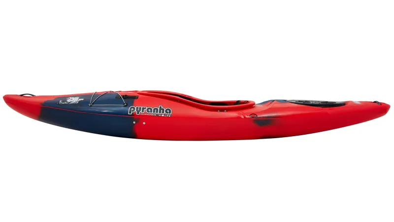 2025 Pyranha Fusion 2 Multi-Purpose Cross Over Kayak in Rosella Red-1