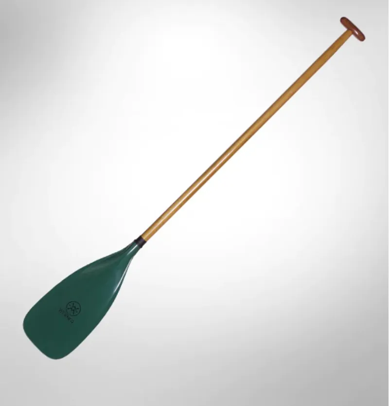 Werner Journey Glass Lightweight Canoe Paddle with Wood Shaft-1