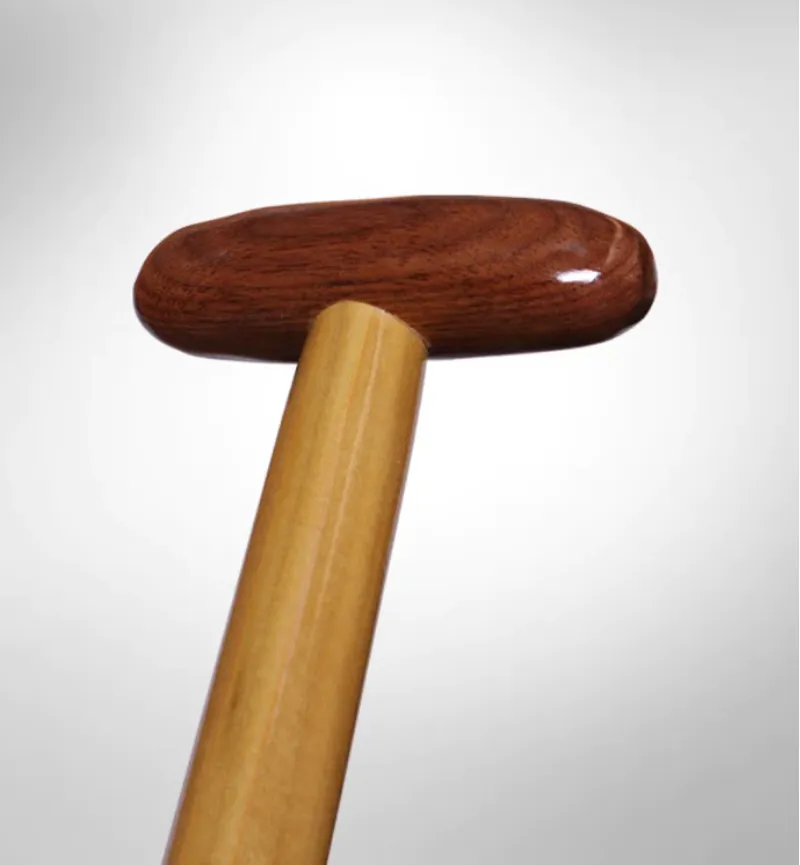 Werner Journey Glass Lightweight Canoe Paddle with Wood Shaft-2