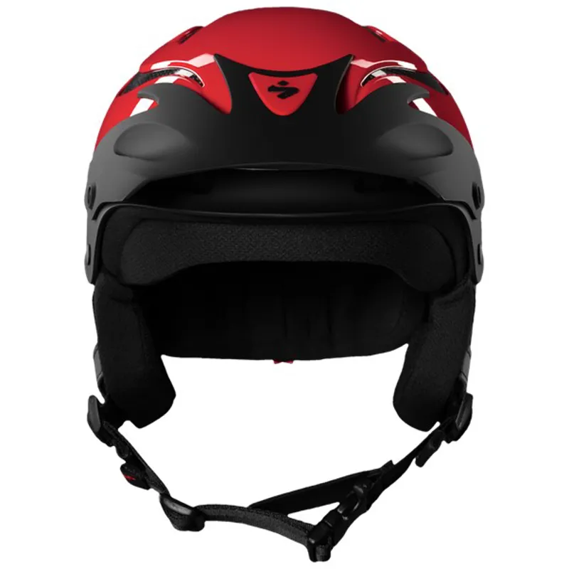 2024 Sweet Protection Rocker Watersports Helmet Gloss Poppy Red-1