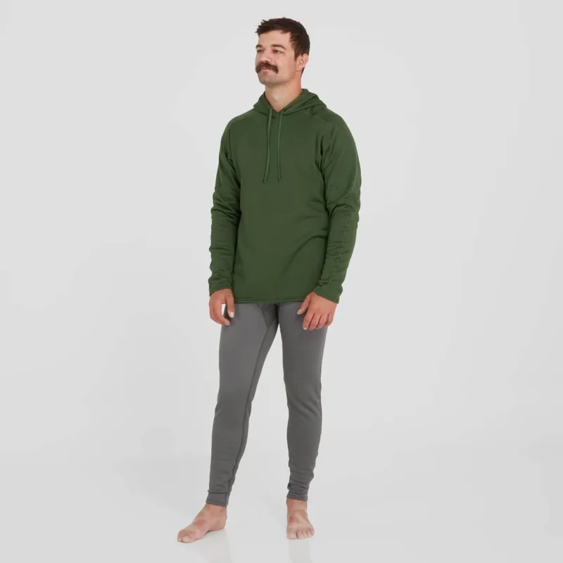 2026 NRS Mens Lightweight Thermal Hoodie in Forest Green-2