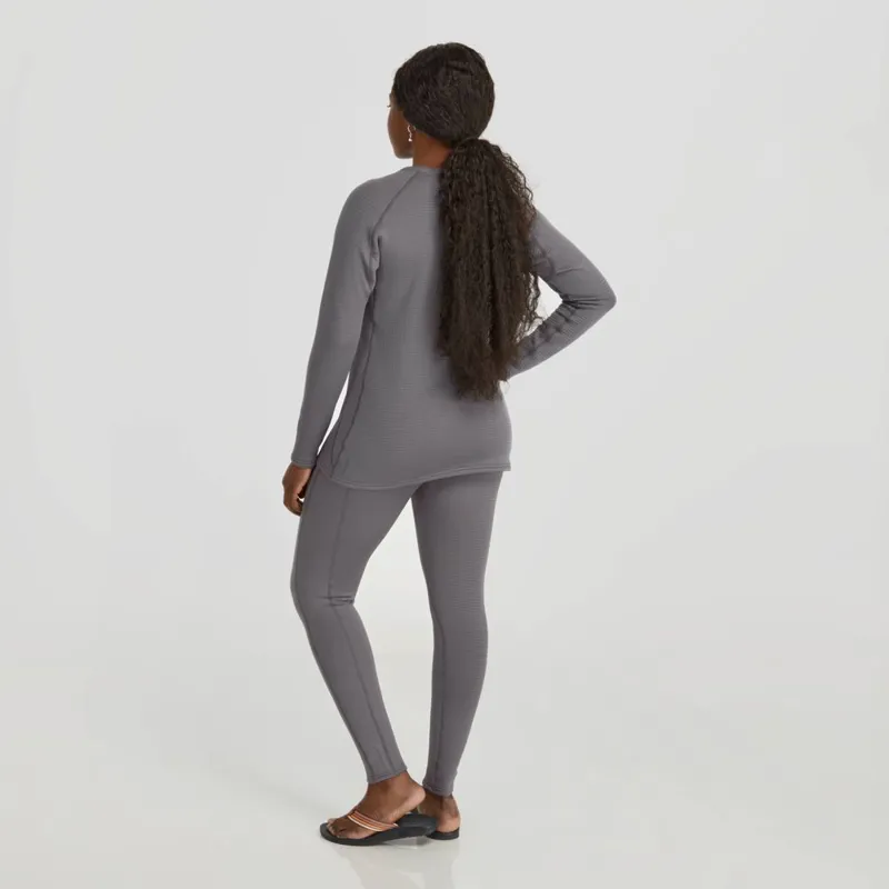 2026 NRS Womens Lightweight Shirt Comfortable Thermal Baselayer Smoke-3