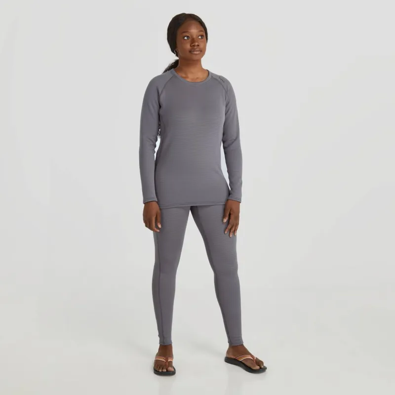 2026 NRS Womens Lightweight Shirt Comfortable Thermal Baselayer Smoke-2