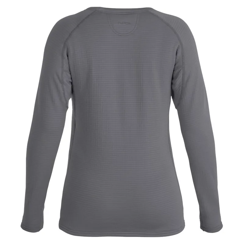 2026 NRS Womens Lightweight Shirt Comfortable Thermal Baselayer Smoke-1