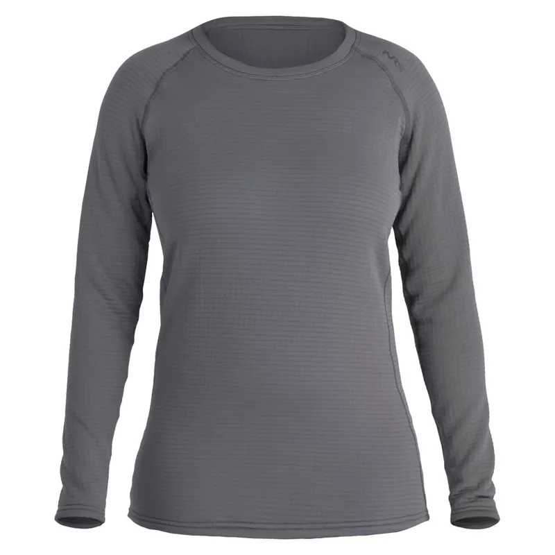 2026 NRS Womens Lightweight Shirt Comfortable Thermal Baselayer Smoke