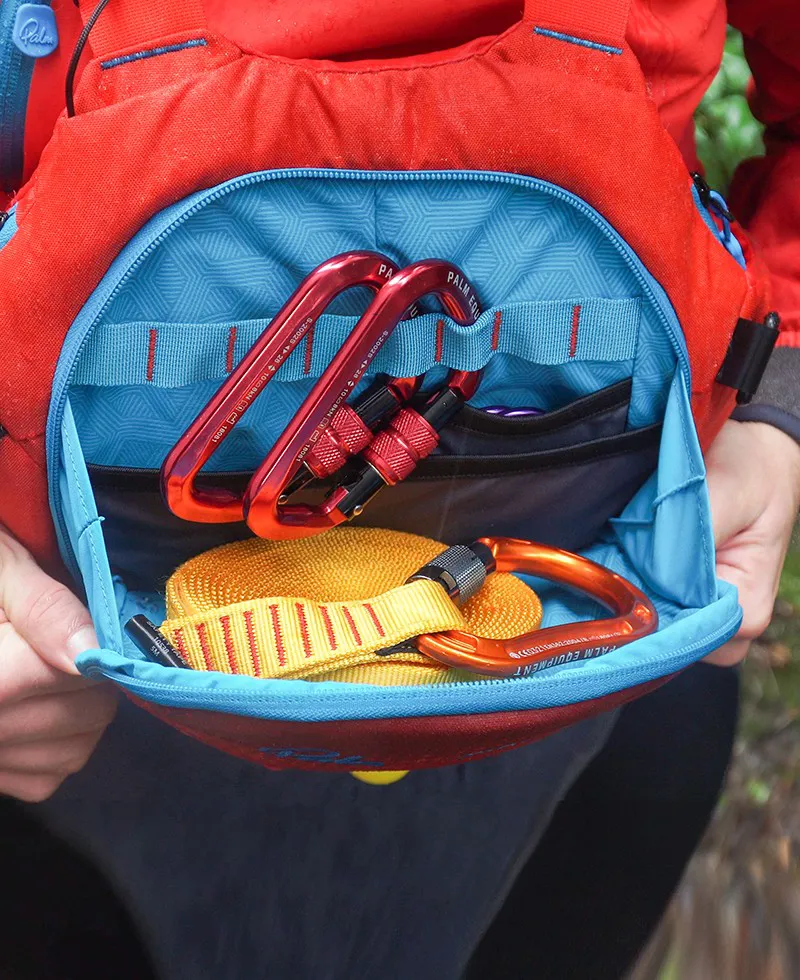 2025 Palm Equipment Nevis Whitewater Delta Fit Buoyancy Aid Chilli Flame-3