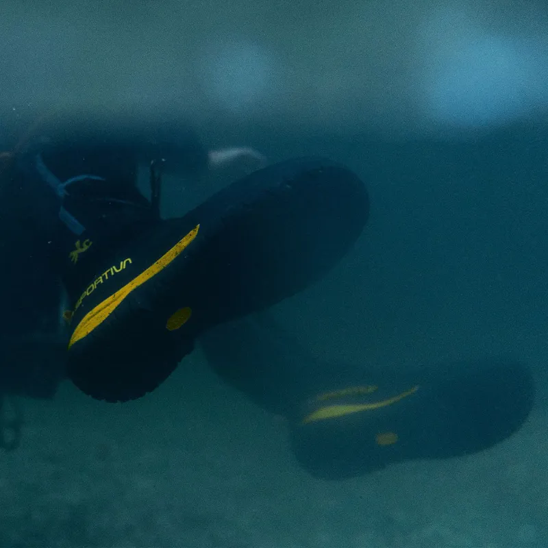 2023 La Spotiva TX Canyon Sturdy Durable Water Boot Black/Yellow-3