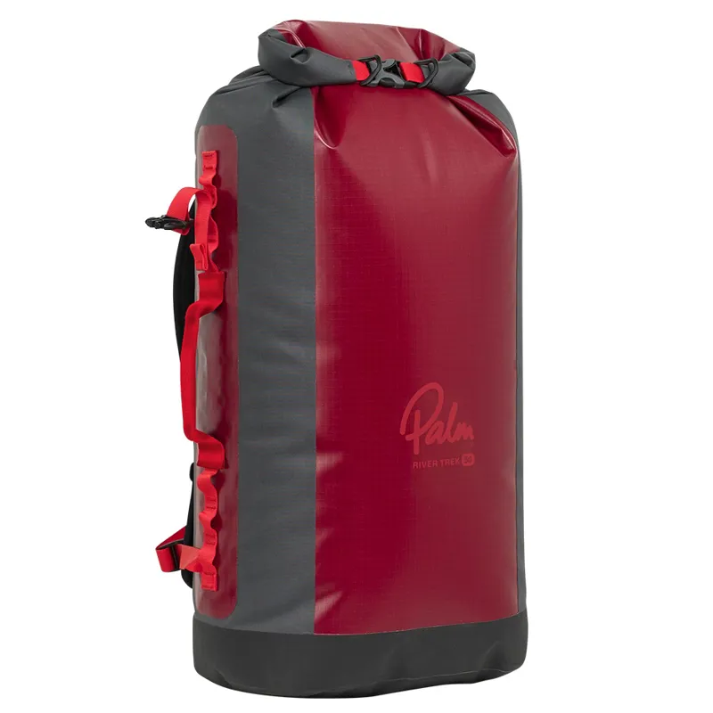 2025 Palm Equipment River Trek 50L Ruck Sack Chili Red