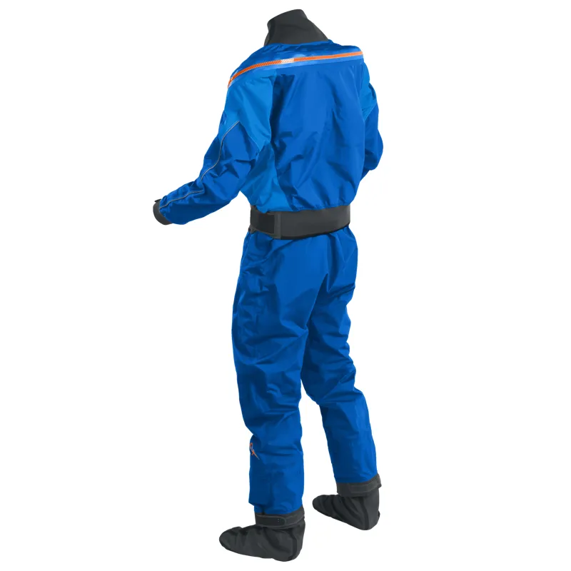 2025 Palm Equipment Atom Mens Whitewater Kayaking Dry Suit in Ocean Cobalt-1