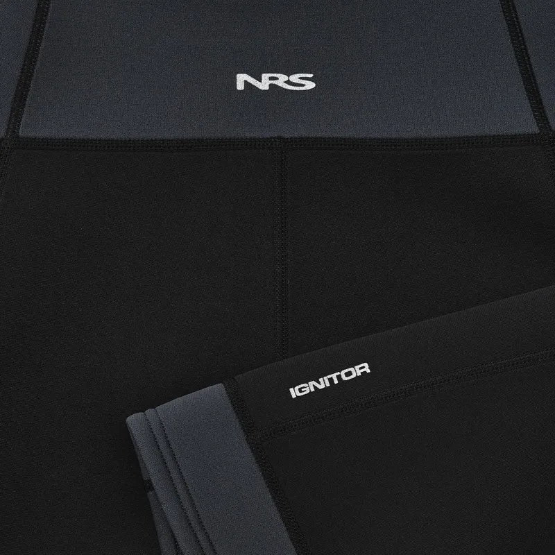 2026 NRS Womens Ignitor Neoprene Paddling Shorts in Black-4