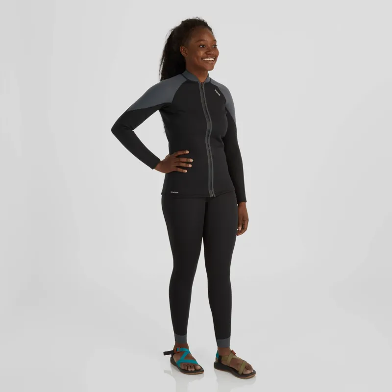 2026 NRS Womens Ignitor Pant Neoprene Paddling Trousers in Black-2