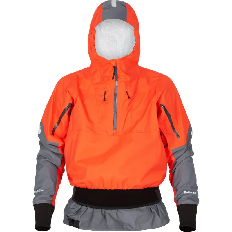 2024 NRS Mens Riptide Mid-weight Touring Jacket with Hood in Flare