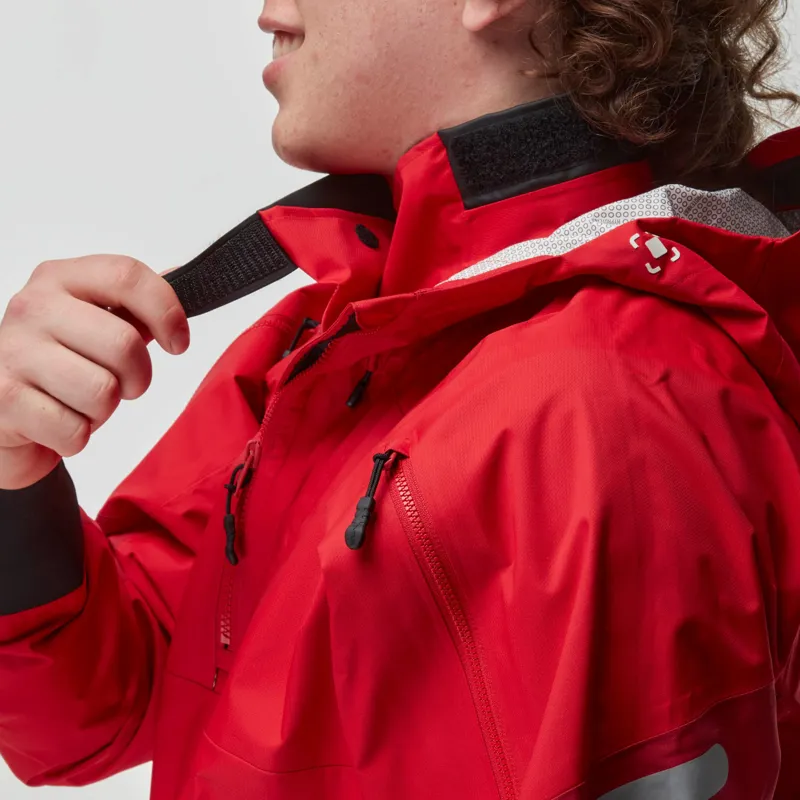 2026 NRS Mens Riptide Touring Jacket With Twin Waist and Hood in Red-3