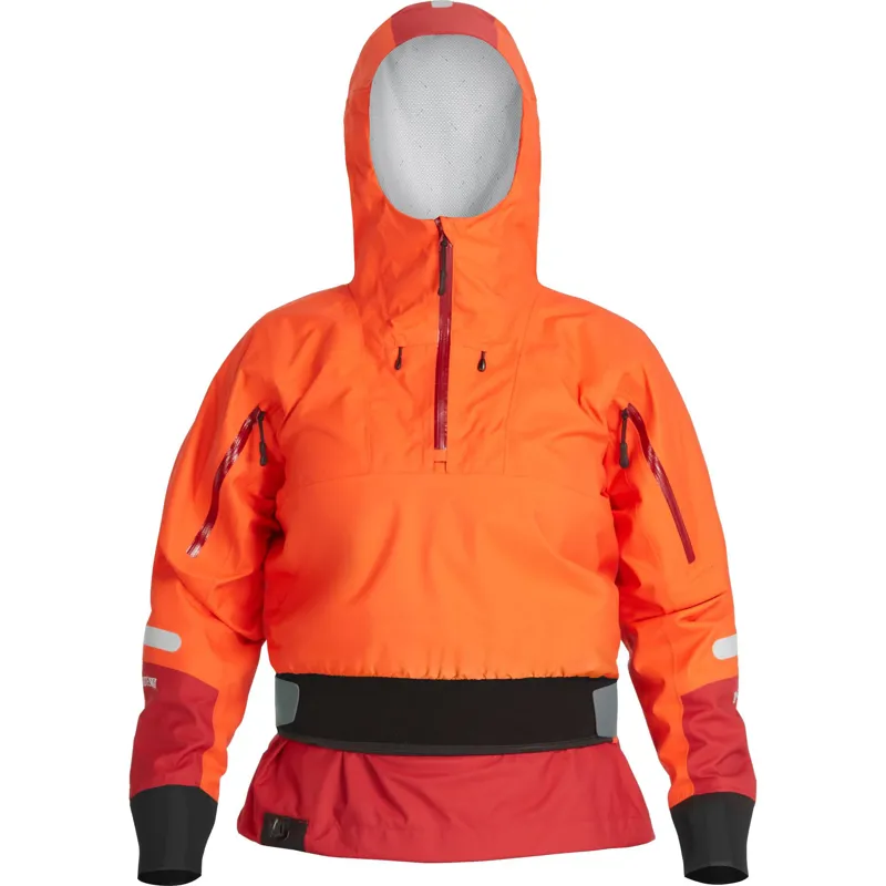 2024 NRS Womens Riptide Mid-weight Touring Jacket with Hood in Poppy