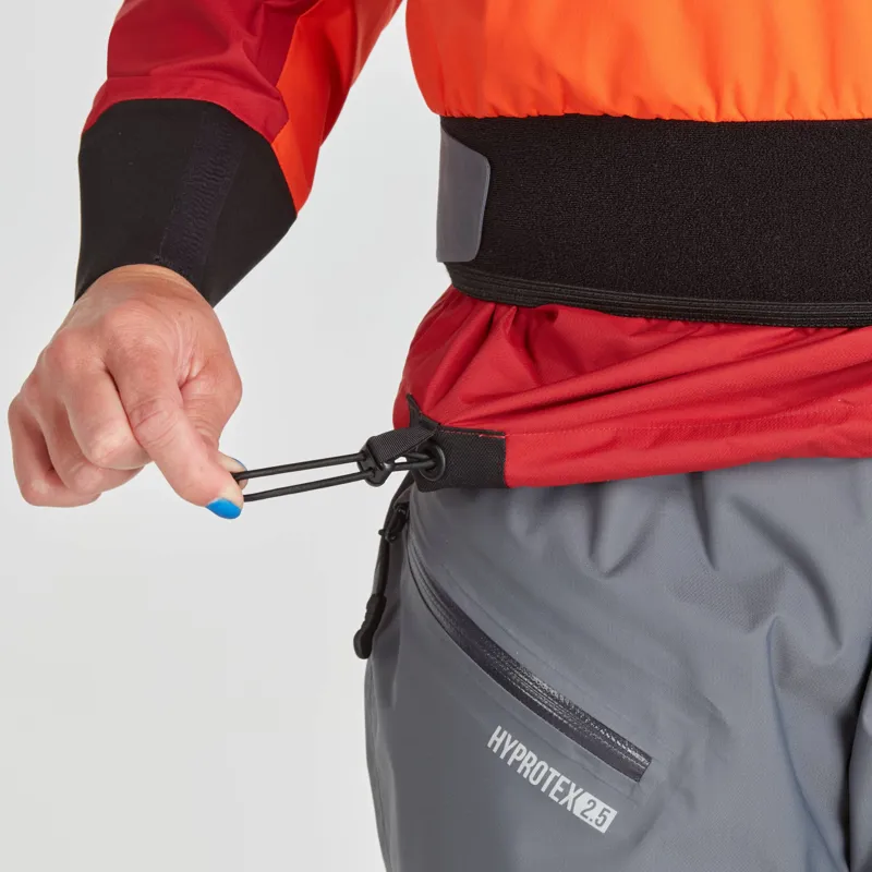 2024 NRS Womens Riptide Mid-weight Touring Jacket with Hood in Poppy-4