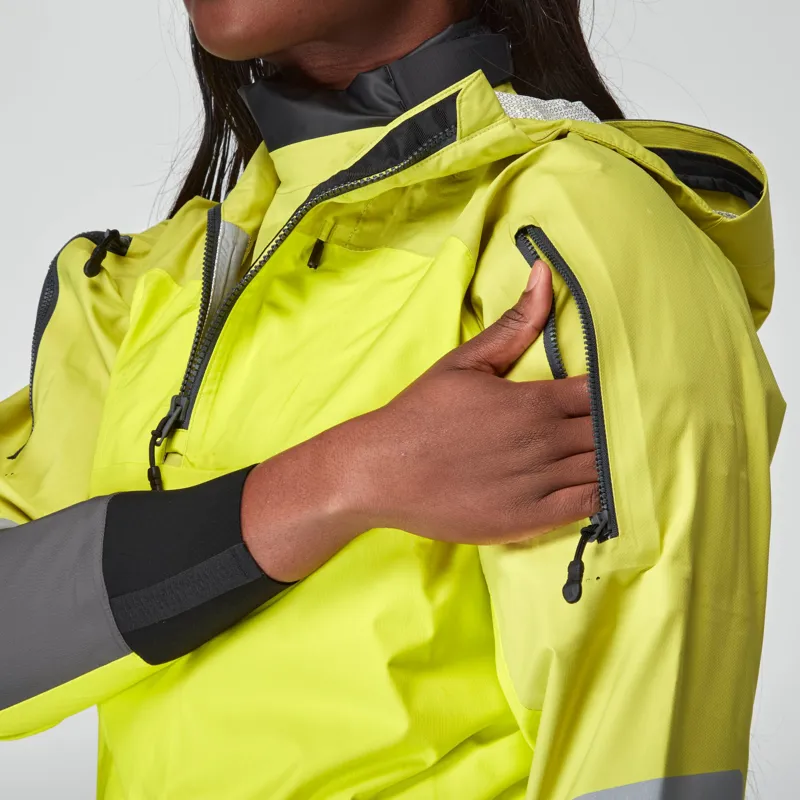 2026 NRS Womens Riptide Mid-weight Touring Jacket with Hood in Citrus-5