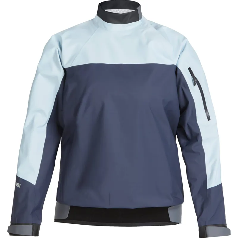 2025 NRS Womens Echo Recreational Touring Splash Jacket Cloud/Navy
